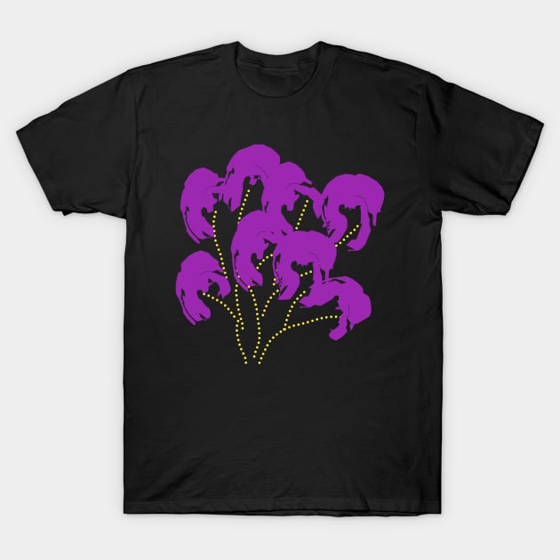 Fantasy flower vector T-Shirt by Fadmel